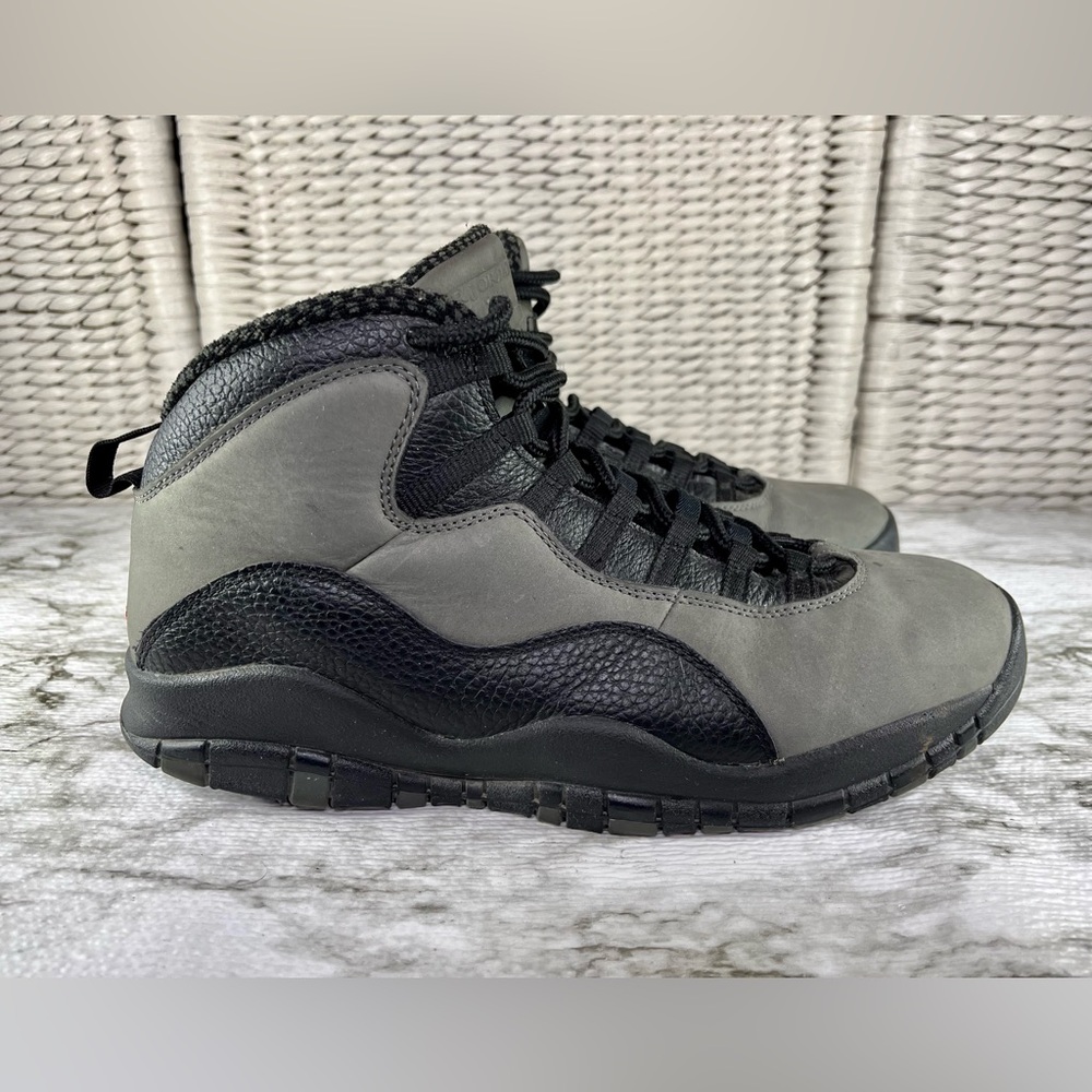 Nike Air Jordan X 10 Retro Shadow [2018] 310805-002 Dark Black Grey Size 11.5